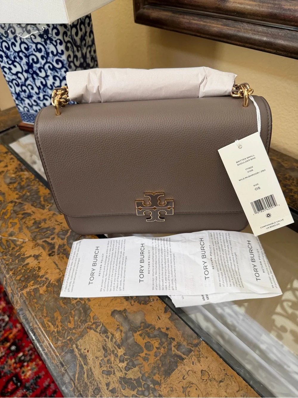 Tory Burch Britten Convertible Shoulder Bag( Sold)